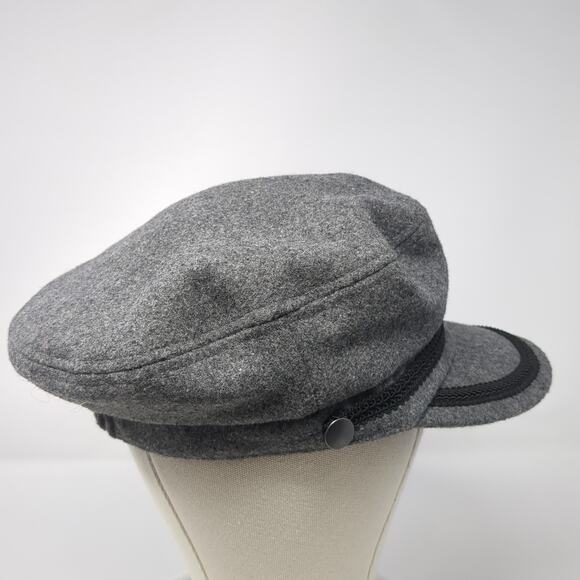 David And Young Cadet Army Cap Gray One Size Stretchable Outdoor Blank - Picture 5 of 9